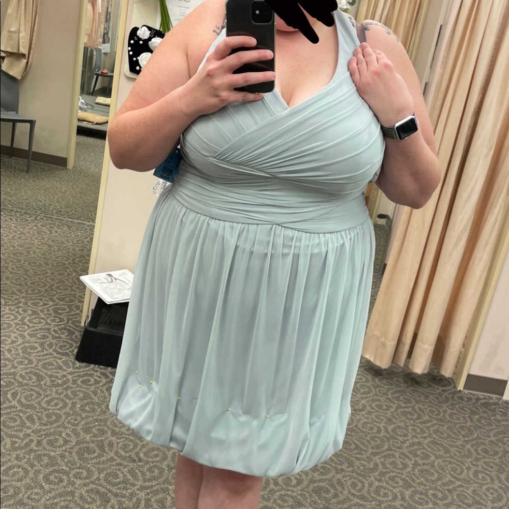 Bridesmaid dress worn once no stains best offer